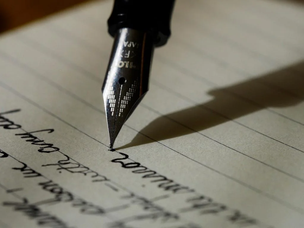 Escribir con pluma fuente
